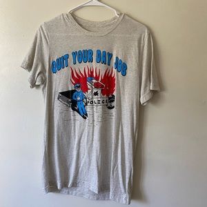 “Quit your day job” graphic tee